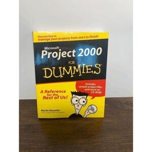 Microsoft Project 2000 for Dummies NWT Book